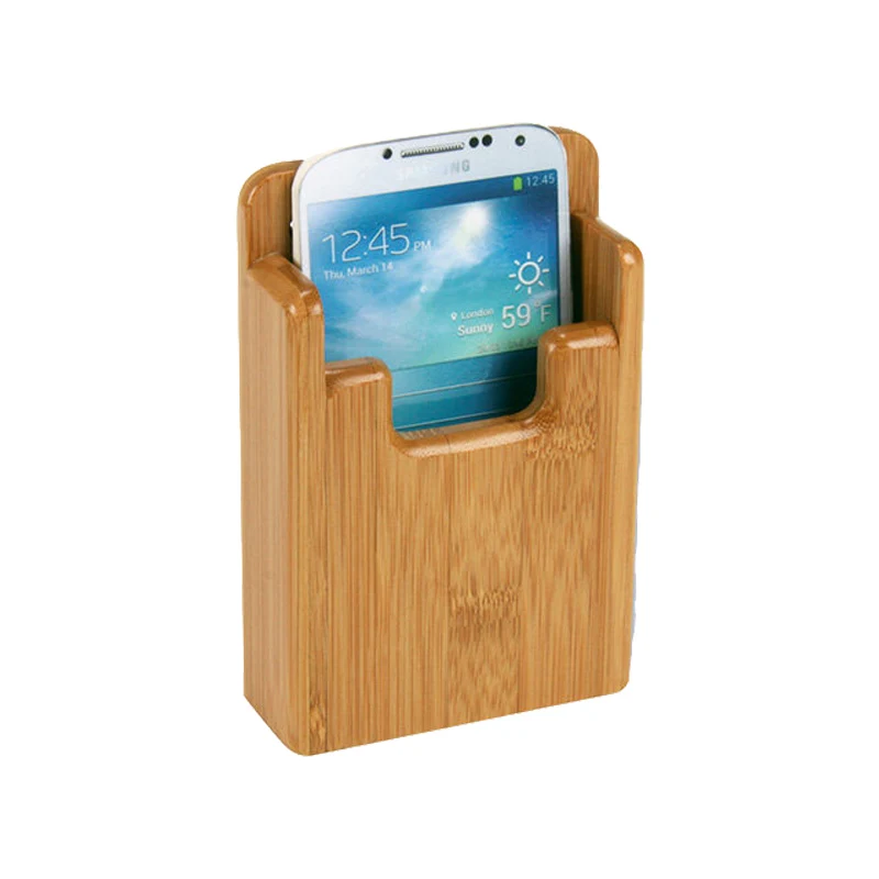 Bamboo Telefonholder