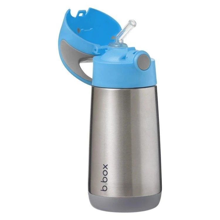 B.box termoflaske til børn Blue Slate 350 ml