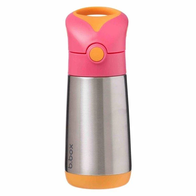 B.box termoflaske til børn Strawberry Shake 350 ml