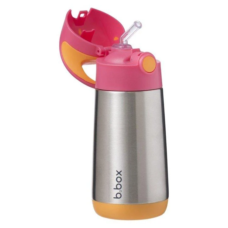 B.box termoflaske til børn Strawberry Shake 350 ml