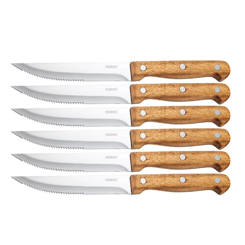 BBQ Steakkniv 6-pack