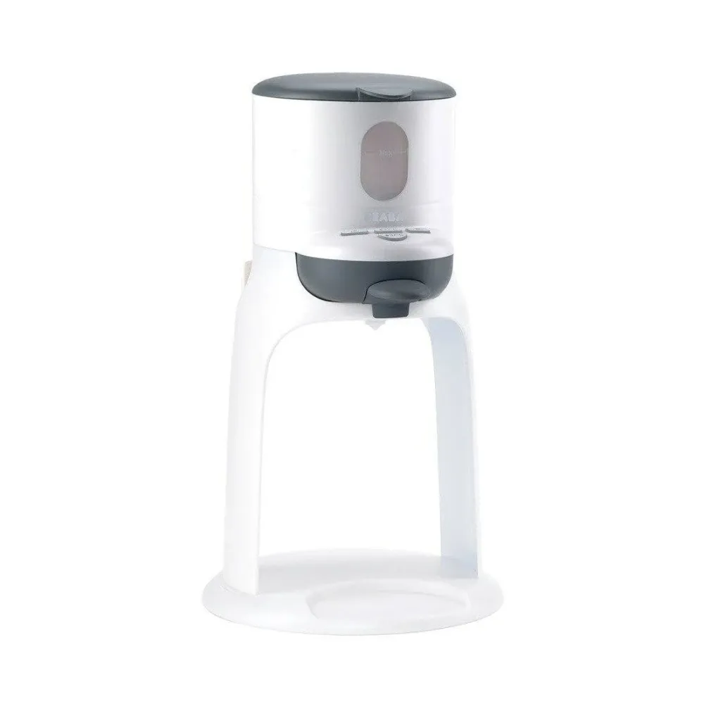 Beaba 2-i-1 mælkedispenser Bib'expresso® Hvid/grå + GRATIS