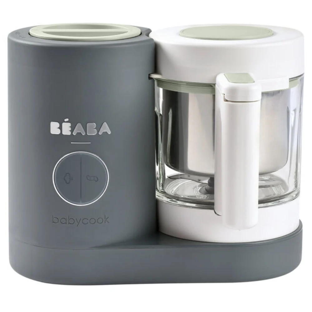 Beaba Babycook® Neo 4-i-1 blenderen og kogeren Mineral Grey + GRATIS