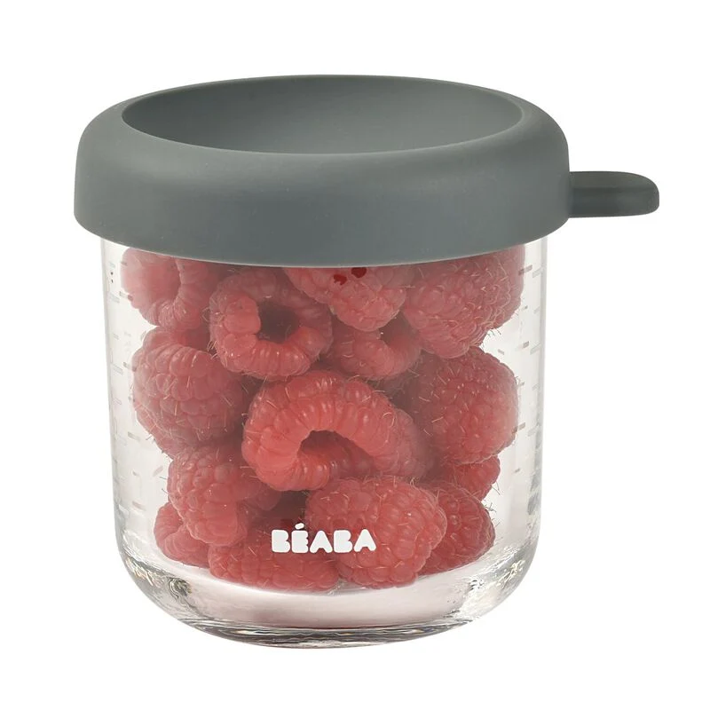 Beaba Mineral glasbeholder til mad 250 ml