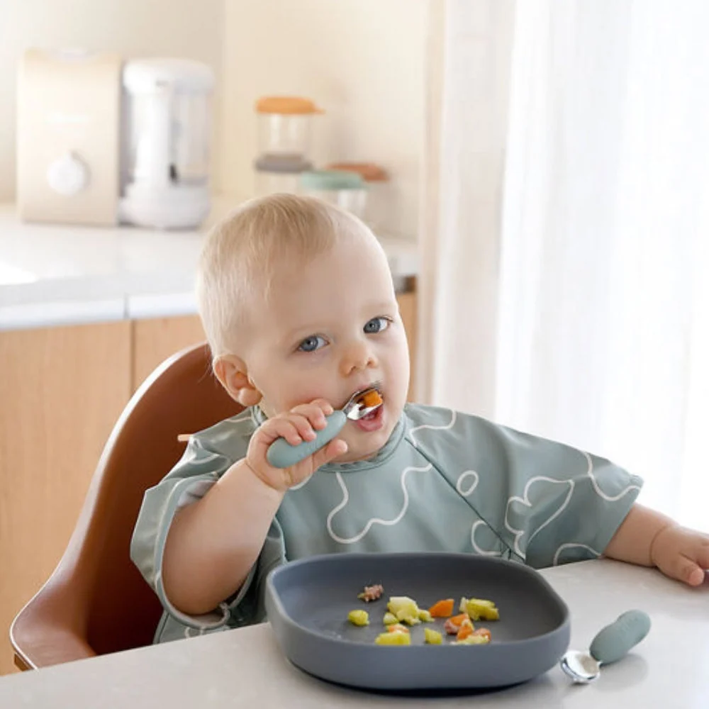 Beaba Rustfrit stål babybestik Salviegrøn