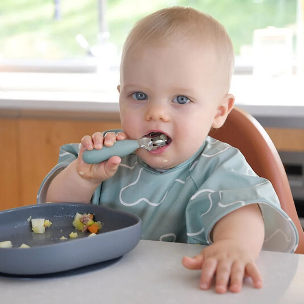 Beaba Rustfrit stål babybestik Salviegrøn