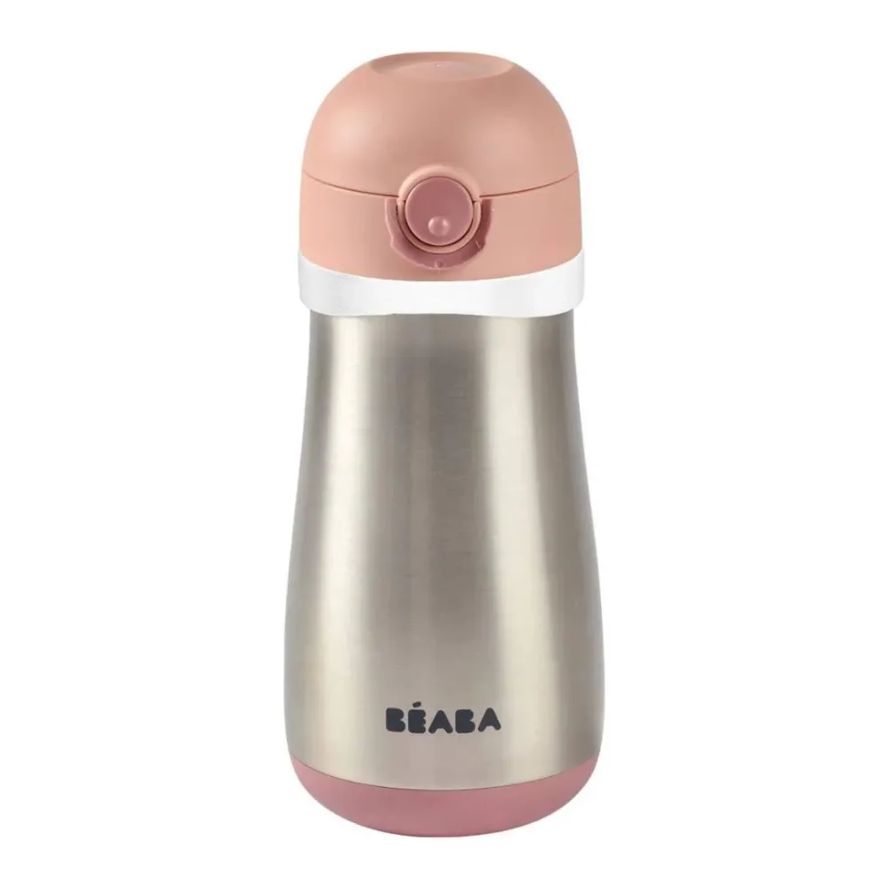 Beaba Termoflaske 350 ml Gammelrosa