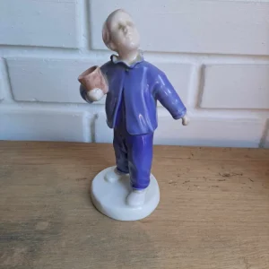 Bing & Grøndahl. Hvem kalder, pige med krukke #2251
