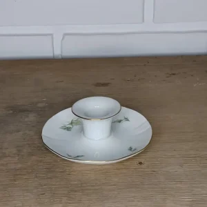 Bing & Grøndahl. Klitrose, Lysestage 11,5 cm. #249