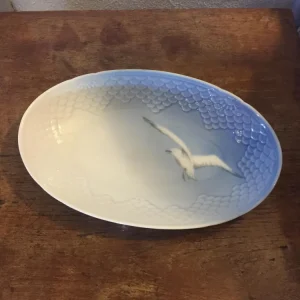 Bing & Grøndahl. Måge uden guld, Asiet 23,5 cm. #39