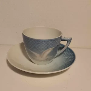 Bing & Grøndahl. Måge uden guld, Kaffekop 1,25 dl. #102/305