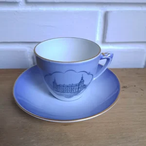 Bing & Grøndahl. Slotsstellet, Kaffekop 1,25 dl #305. Frijsenborg