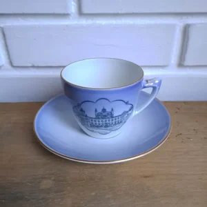 Bing & Grøndahl. Slotsstellet, Kaffekop 1,25 dl #305. Fredensborg