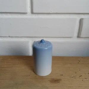 Bing & Grøndahl. Blå tone, Salt/ Peber bøsse 7 cm.