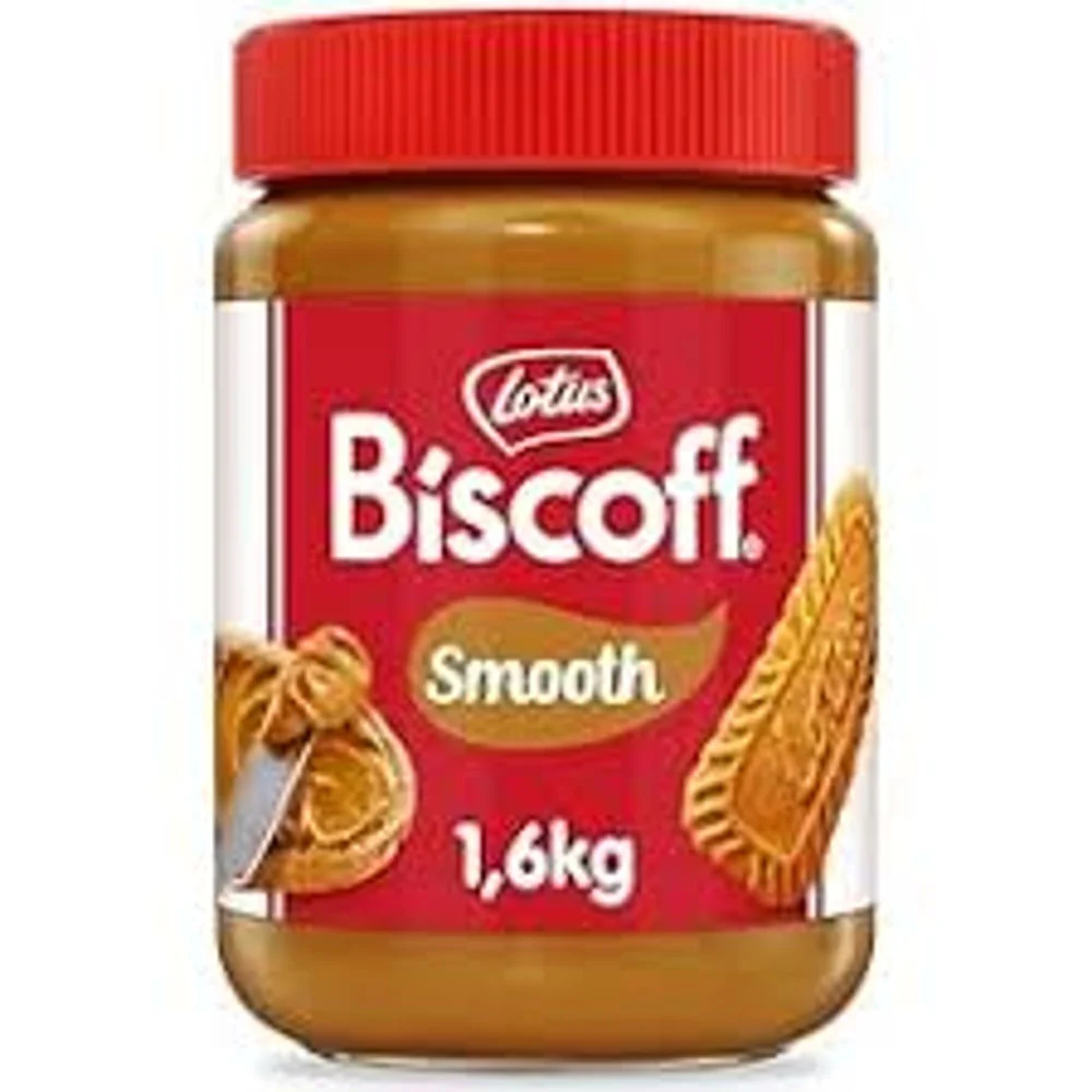 Biscoff Biscuit spreder glat krukke 1,6 kg