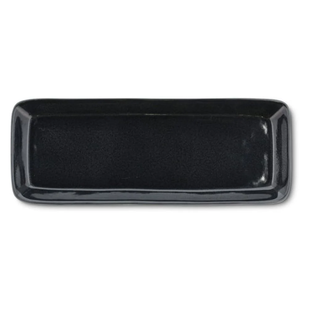 Bitz Galaxy Black - Serveringsfad rektangulært 38 x 14 cm