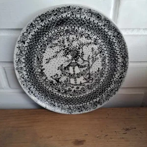 Bjørn Wiinblad. Årstidsplatte, år 22 cm. #3053/1279