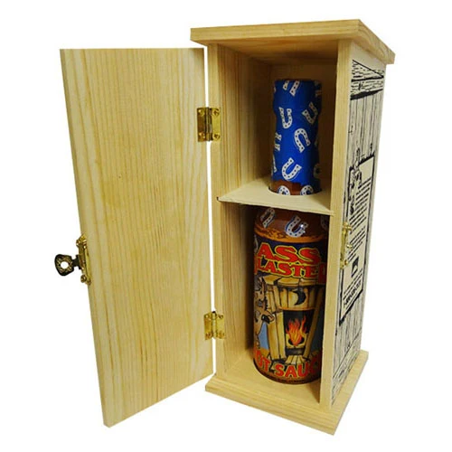 Røv blaster varm sauce med udhus (148 ml display -taske)