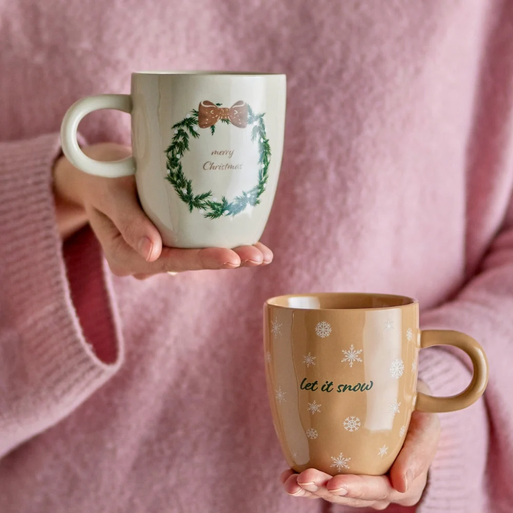 Bloomingville Jolina kaffekrus, sæt med 2 stk.
