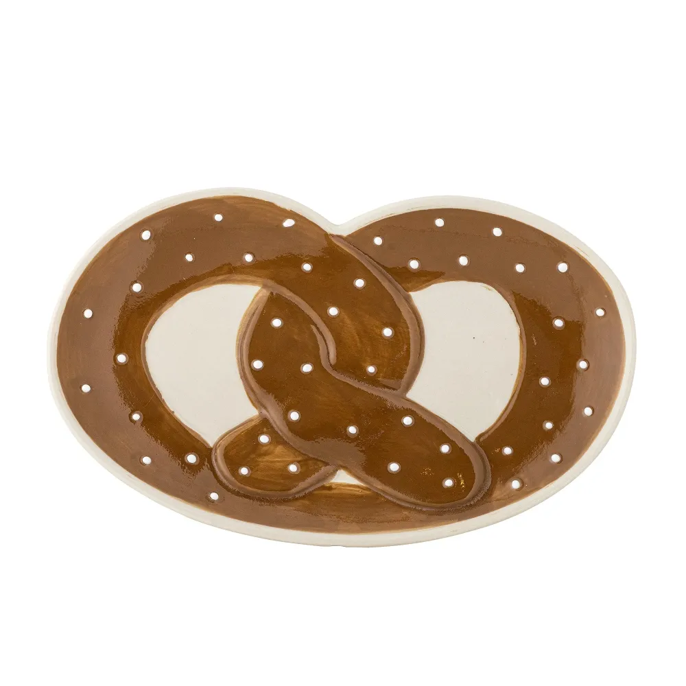 Bloomingville Snackplade i form af en kringle