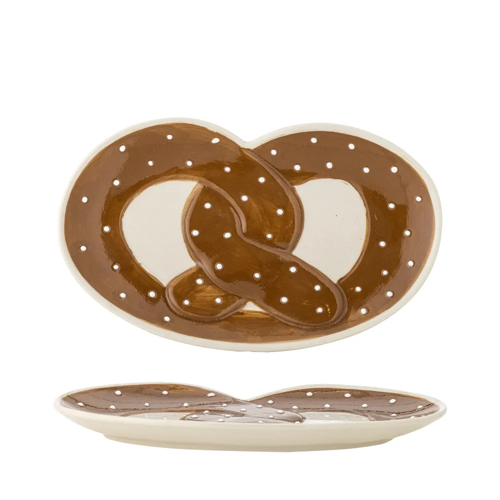 Bloomingville Snackplade i form af en kringle