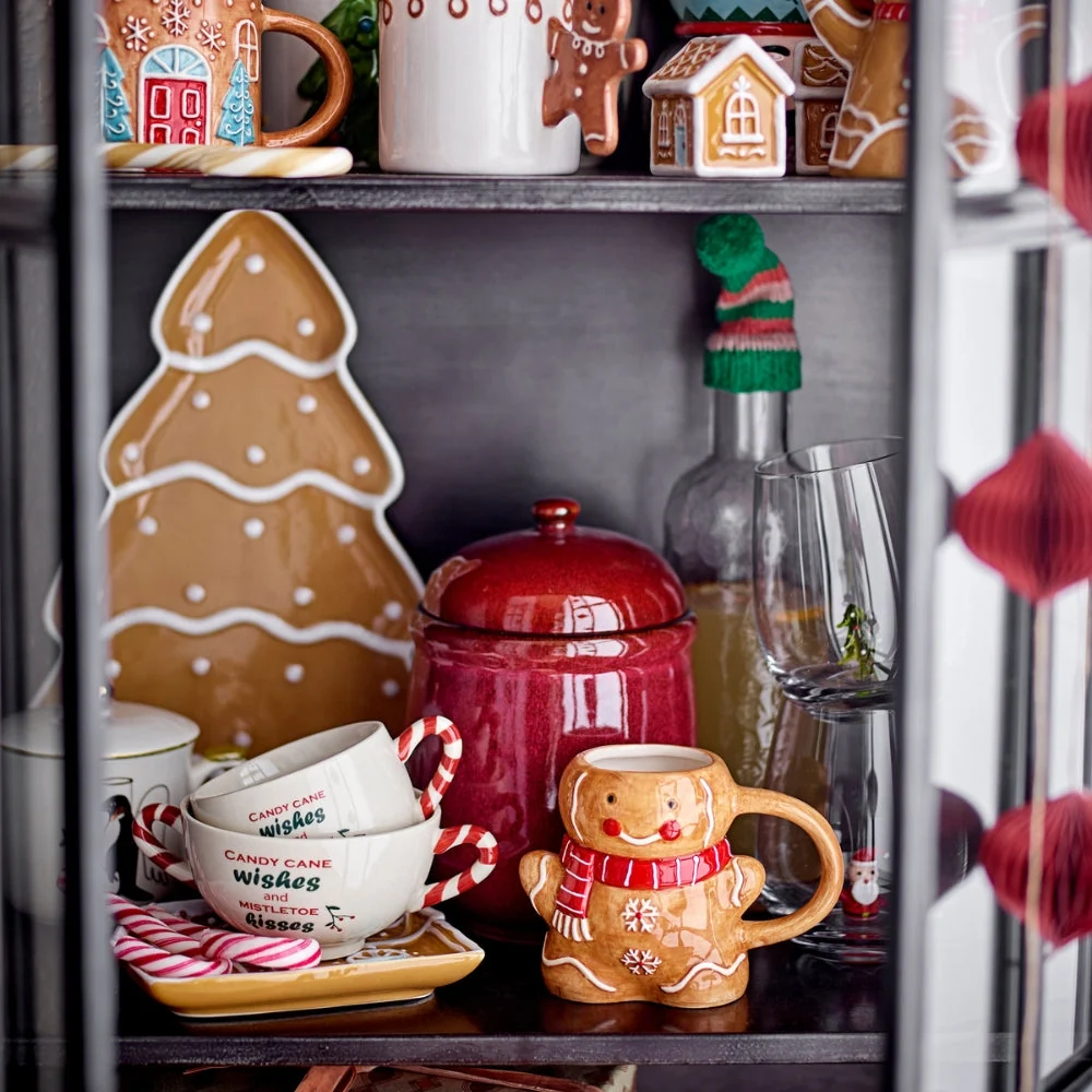 Bloomingville Snackplade i form af en peberkage