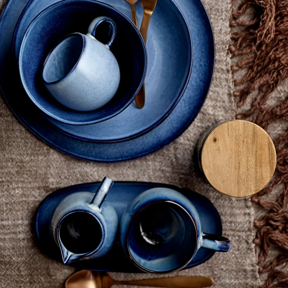 Bloomingville stentøjs krus Sandrine Blue