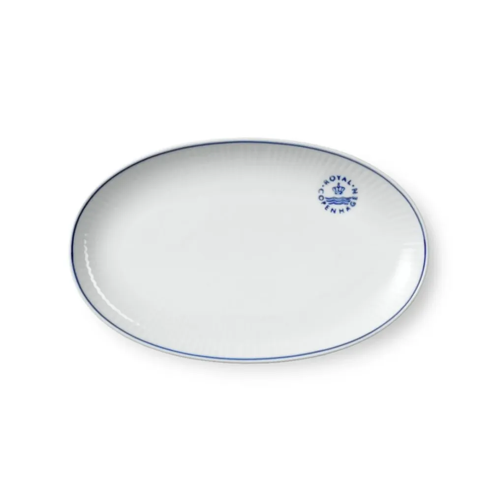 Blueline Asiet tallerken - 23,5 cm.