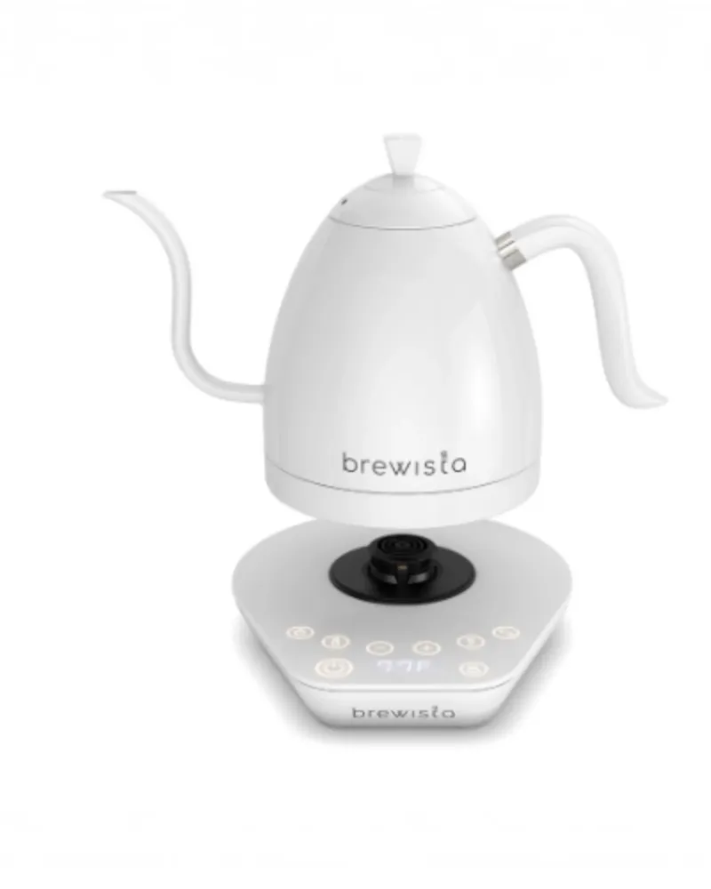 Brewista Artisan 1.0L variabel kedel med svanehals - hvid/hvid