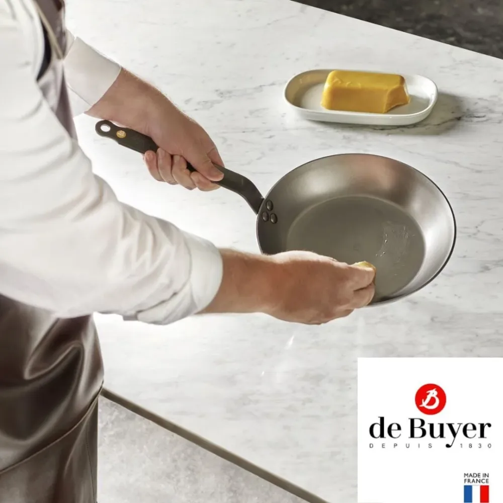 de Buyer PFAS-fri Mineral B Stegepande - diameter 32 cm