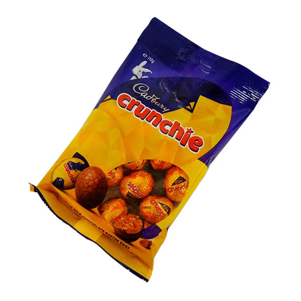 Cadbury Crunchie Mini Eggs 110g/taske (ca. 14 æg/taske)