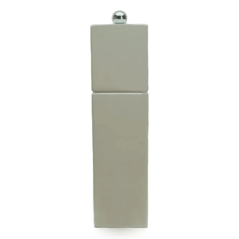Cappuccino Square Pillar Salt or Pepper Mill
