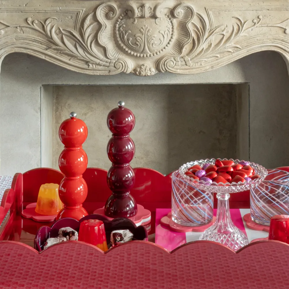 Cherry Bobbin Salt or Pepper Mill
