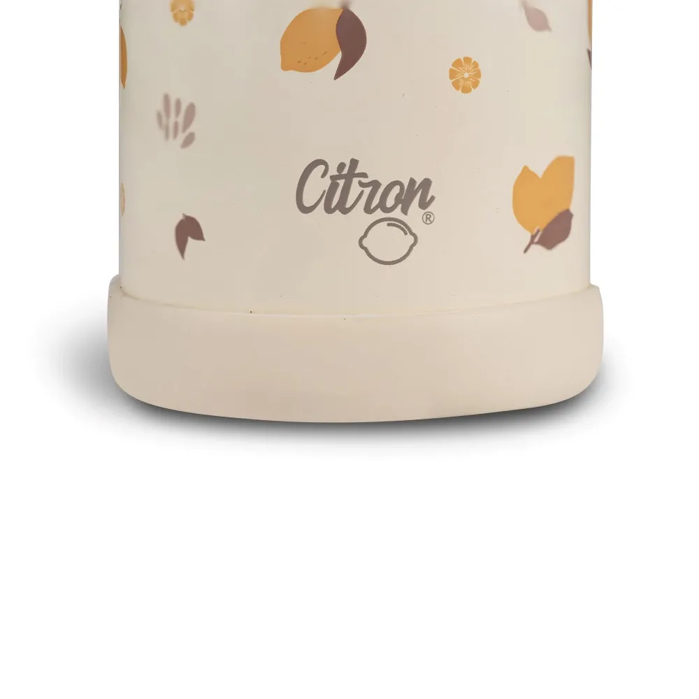 Citron rustfri stål termoflaske 250 ml