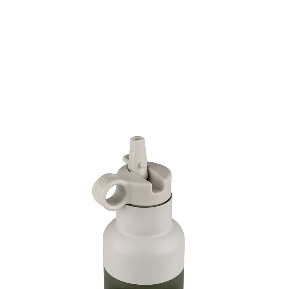 Citron rustfri stål termoflaske 500 ml olivengrøn