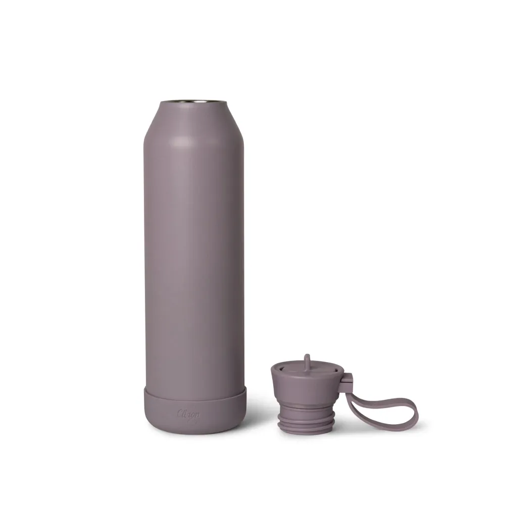 Citron rustfrit stål termoflaske til børn, lilla, 750 ml