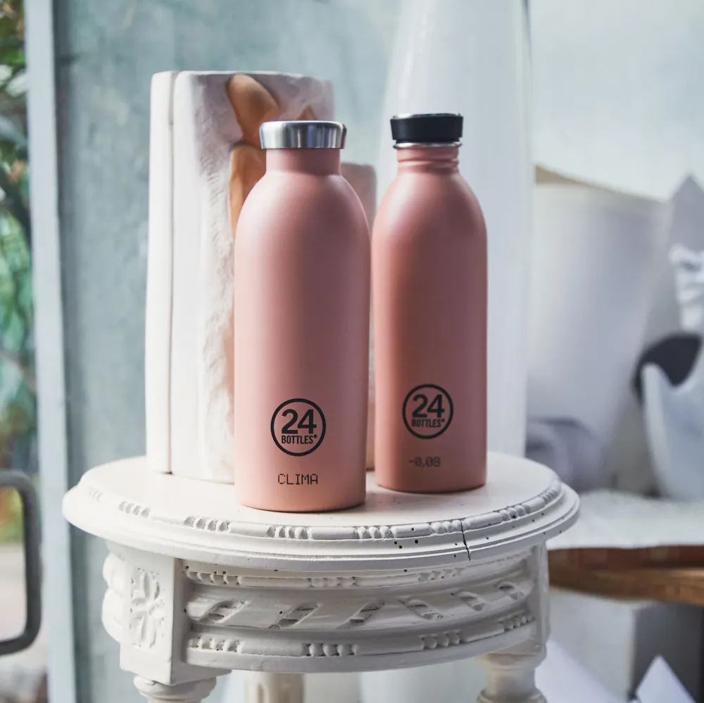 Clima flaske, Dusty pink - 500 ml.