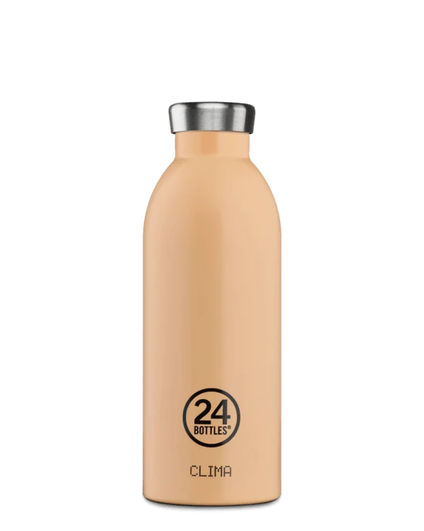 Clima flaske, Peach orange - 500 ml.