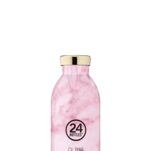 Clima flaske, Pink marble - 330 ml.