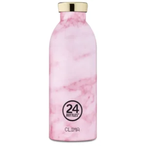 Clima flaske, Pink marble - 500 ml.