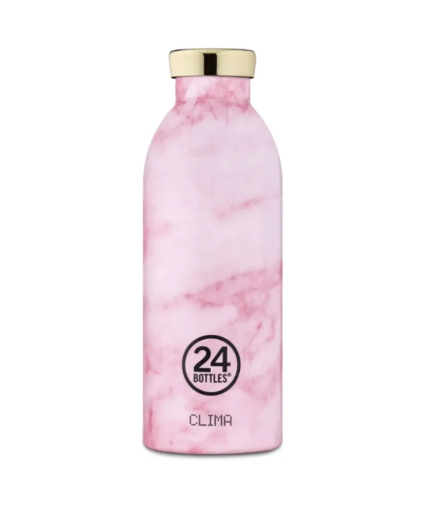 Clima flaske, Pink marble - 500 ml.