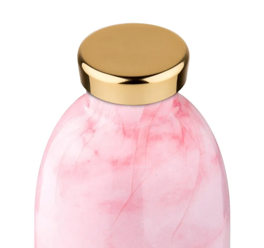 Clima flaske, Pink marble - 850 ml.