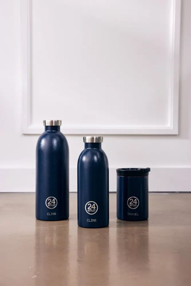 Clima flaske, Rustic deep blue - 850 ml.