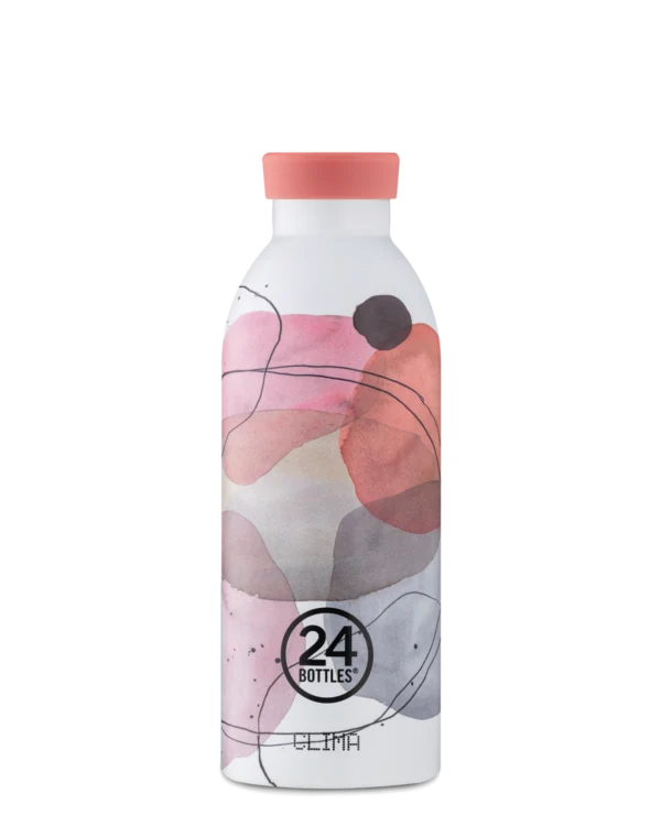 Clima termoflaske m. infuser låg, Suav - 500 ml.