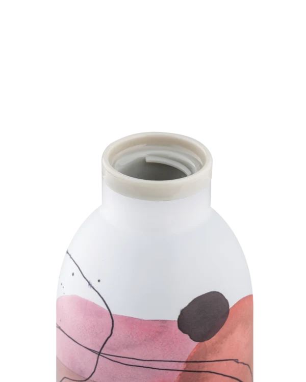 Clima termoflaske m. infuser låg, Suav - 500 ml.