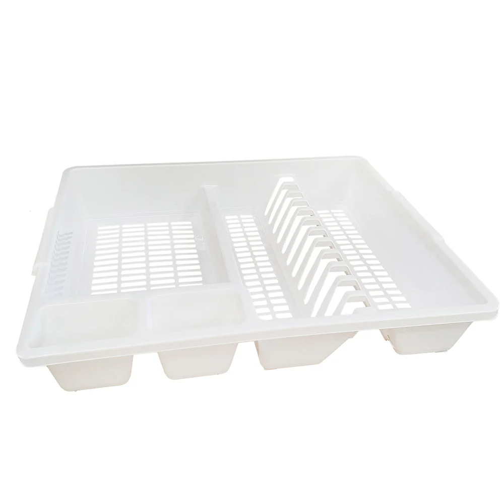 Connoisseur Plastic Dish Drainer (White)