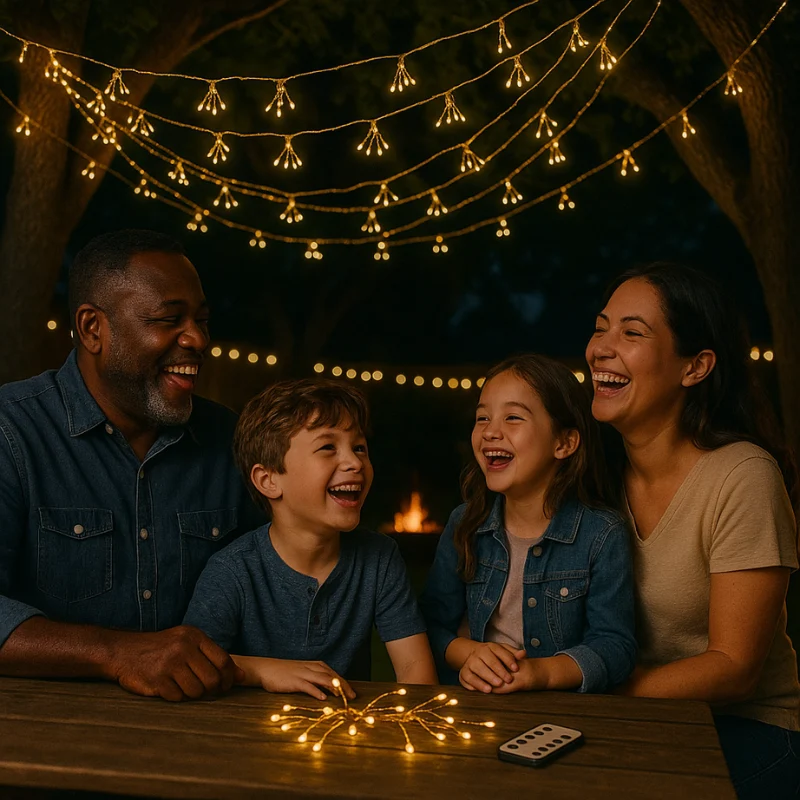 Copper Wire String Lights | Remote Control LED Fairy Lights
