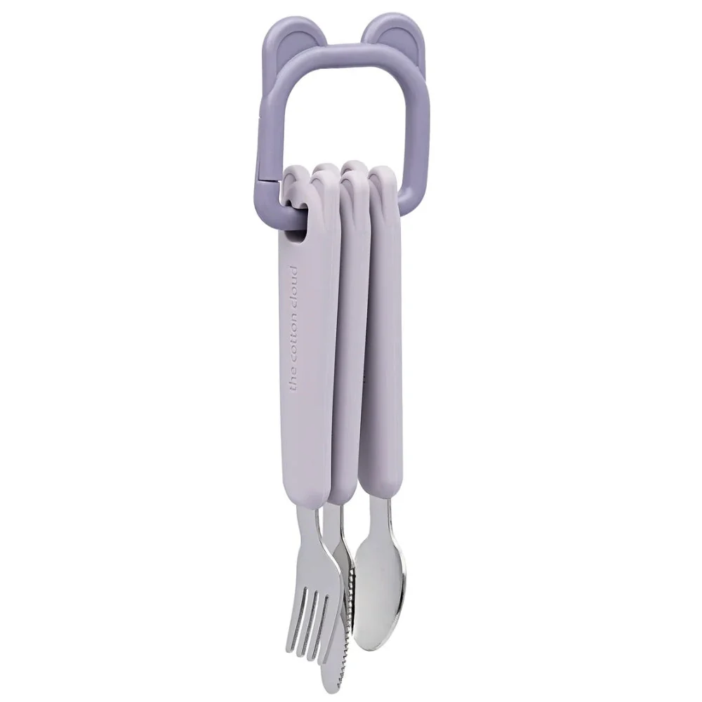 Cotton Cloud børnebordsbestik Lilac