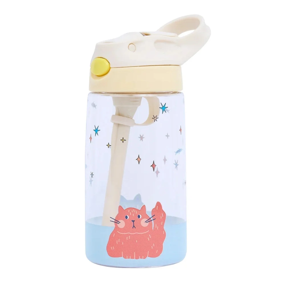 Cotton Cloud børneflaske i Tritan Meowtiful Cats 480 ml