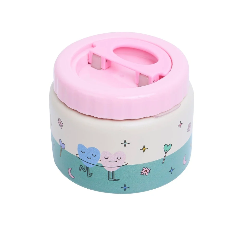 Cotton Cloud børnetermos til frokost Dancing Hearts 350 ml